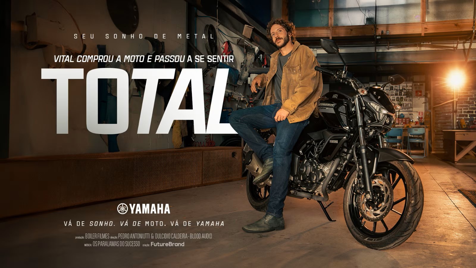 Yamaha Celebra a Jornada de “Vital e Sua Moto” em Nova Campanha